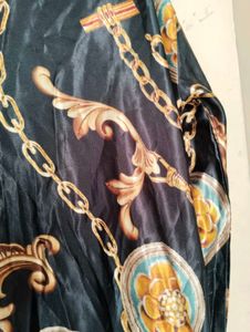 Vintage Kimono Chain Print Abaya Imported Quality