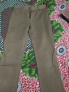 Men's Brown Straight Jeans