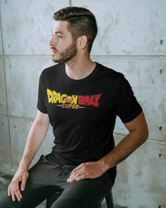 Black Dragon Ball Z Print T-Shirt