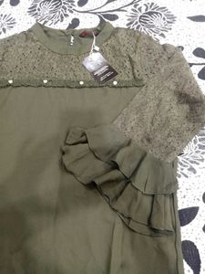 New Beautiful Cut Work Top