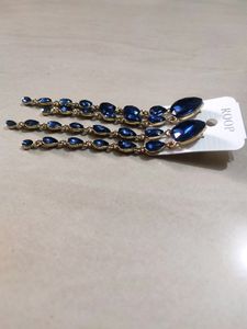 Beautiful Heavy Navy Blue Earrings 🥰🥰🥰