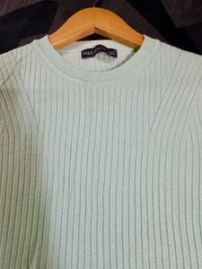 Marks &amp; Spencer Ribbed Crew Neck Female Tshirt