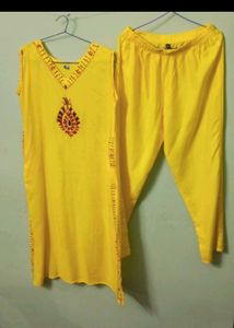 New/Unused Very Comfortable Kurta Plazo Set