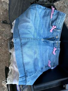 Aesthetic Pinterest Denim Skirt