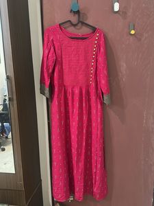 Pink Casual Dress