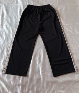 Black Buttoned Trouser Pants