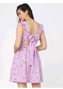 Floral Lavender Dress