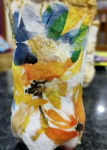 Plastic Planter/Flower vase Handmade
