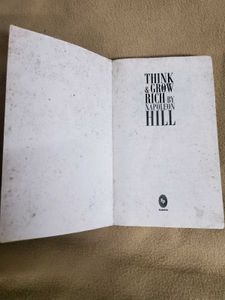 Think And Grow Rich By NAPOLEON HILL