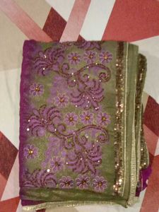 Elegant Purple saree