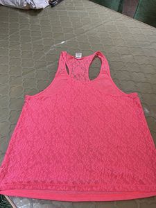 PINK Racerback Tank Top - Size M- US