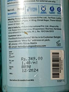 Pack Of 2, Shampoo And Hair Oil