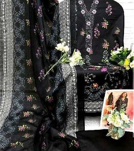 Floral Black Salwar Kameez