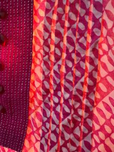 Elegant Purple Print Kurti