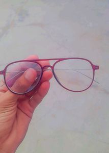 Stylish Pink Frame Glasses