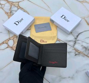 DIOR PREMIUM QUALITY MENS WALLET WITH BRAND BOX