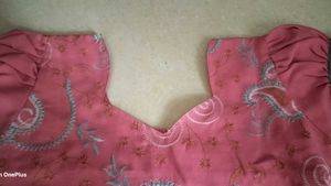 Pink Embroidered Kurti