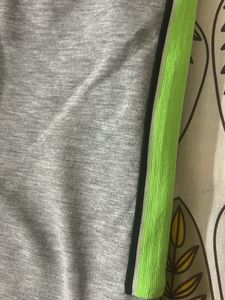 Gray Striped Sweatpants