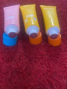 Sunscreen Facewash Aqualogica 4 Tube Pack