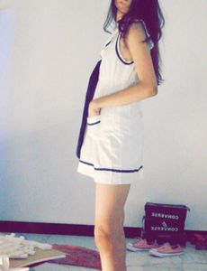 Vintage Cosplay Mini Dress By F21