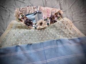 Jelly&#39;s Couture Dress gorgeous floral embellished