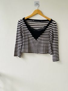 Black And White Top