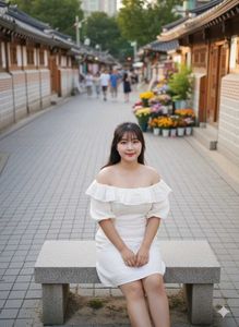 Off-Shoulder White Dress
