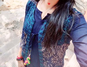 Marine Women Printed Straight Bandi Kurta..DARK BLUE,3/4 Sleeve,Knee Length