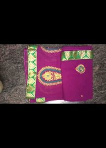 A Super Pink Saree