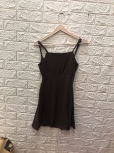 Brown Mini Dress🌸🌸🌼