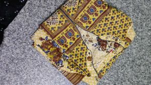 Floral Print Cotton Kurta