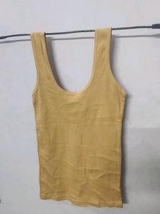 Skin Colour U Neck Camisole For Ladies 28 To 34 Si