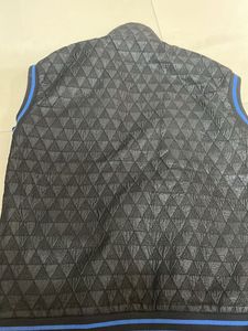 Black Half Sleeve Double Sided Jacket