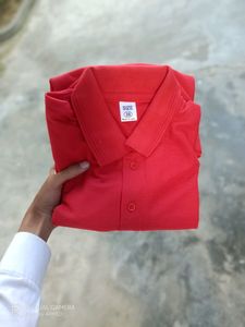 Red Polo Shirt - Size 38