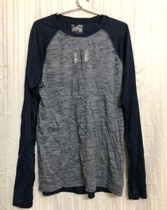 Under Armour Blue Long Sleeve T Shirt
