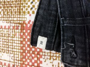 Shorts Black Faded Jeans