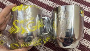 Stainless Steel Cups- Brand New(Set of 2)