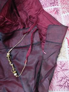 Maroon Lehenga Choli Set