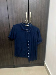 Blue Short Sleeve Shirt