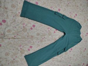 Green trouser pants