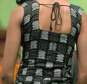 Black Kurti Beautiful Design ✨🎀