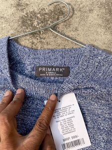 Blue Pullover Sweater