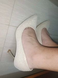 Elegant Gold Heels