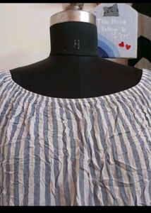 Off Shoulder Plus Size Top