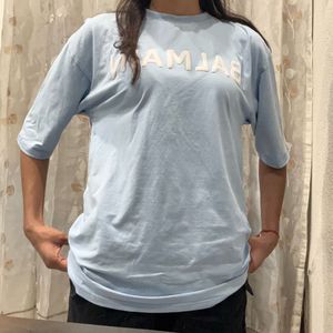 Light Blue Graphic Tee
