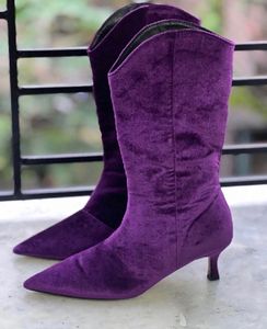 Velvet Boots