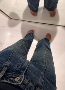 Bluer Wide Leg Denim Jeans