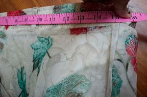 Leaf Print Ethnic Skirt