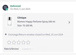 Clinique Women Happy Perfume Spray 100ml