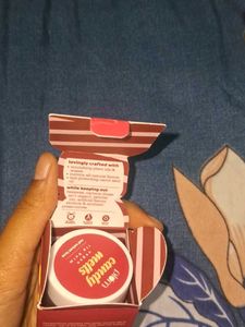 Plum toner and lip balm